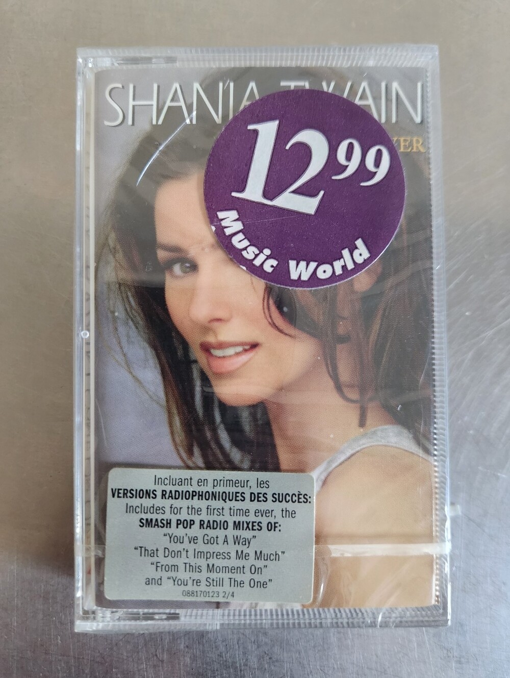 Shania Twain Come On Over Cassette Tape